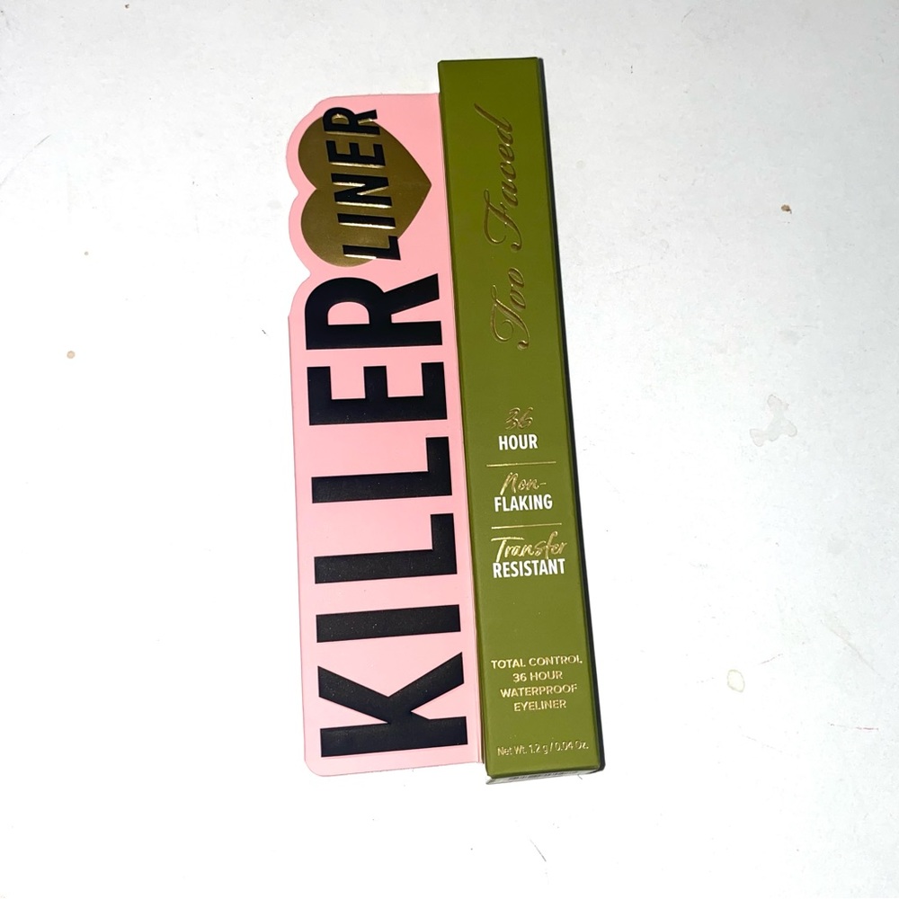 TOO FACED $25 New Killer Liner Waterproof Gel Killer Camo 36 Hour Eyeliner NN12